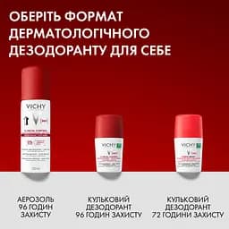 Антиперспірант проти надмірного потовиділення, запаху та плям на одязі Клінікал Контрол, Vichy , 96 годин захисту - мініатюра 4