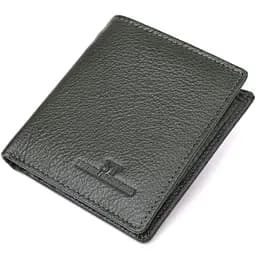 Жіночий гаманець на магніті з натуральної шкіри ST Leather 23093 зелений