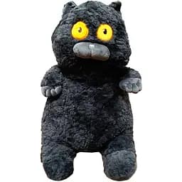 М'яка іграшка Bambi Товстий кіт 60 см чорна