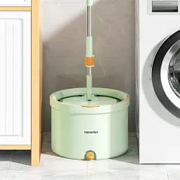 Набір швабри та відра з віджимом Homettler CW005 М'ятний  - мініатюра 3
