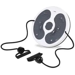 Диск здоровья для талии Cornix Twisting Waist Disc с эспандерами White/Grey XR-0450