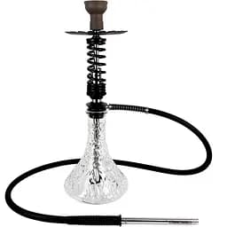 Кальян Trumpet Hookah Rider S Black Gloss (колба Craft Black)