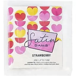 Латексна серветка Satin Dams Strawberry 1 шт.
