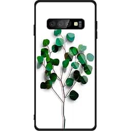 Чохол-накладка Toto Glass Fashionable Case Samsung Galaxy S10+ Tree of Life White