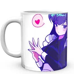 Кухоль GeekLand Komi Can't Communicate  У Комі-сан проблеми зі спілкуванням Комі KC 02.11 330 мл білий