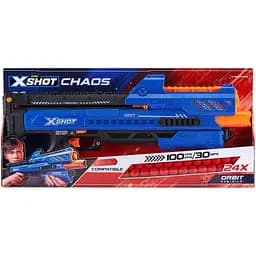 Скорострельный бластер Zuru X-Shot Excel Chaos New Orbit, 24 шарика (36281R)