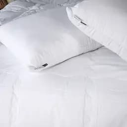 Літній постільний комплект MirSon Line Satin Light Pro Snow White Ecosilk Євро (2200010972108) - мініатюра 3