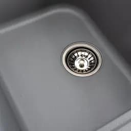 Кухонна мийка Platinum 7950 Equatoria гранітна глянцева з кріпленням 79x50 см сірий металік (000035796) - мініатюра 5