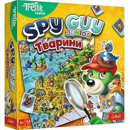 Настольная игра Trefl Шпион Юниор: Животные (Spy Guy Junior Animals) (укр.) (03043)