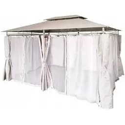 Садовый павильон Garden Line Totem beige с москитной сеткой