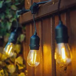 Вулична гірлянда Edison Solar 15 шт сонячна 15 м - мініатюра 7