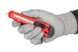Ніж сегментний висувний будівельний Intertool 18 мм HT-0500 - мініатюра 8