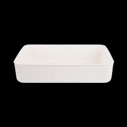 Ящик для зберігання МВМ My Home FH-12 L 360х257х80 мм білий (FH-12 L WHITE) - мініатюра 3