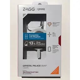 Оригінальний протиударний прозорий чохол Gear4 Crystal Palace для iPhone 13 Pro Max (6.7") (702008369) - мініатюра 3