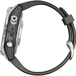 Смарт-годинник Garmin Fenix 7S Pro Solar Edition Silver with Graphite Band (010-02776-00) [90552] - мініатюра 8