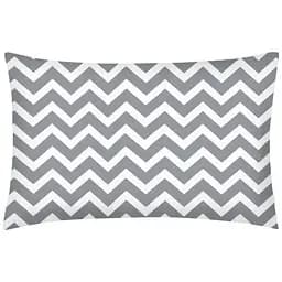 Набір наволочок Cosas Grey zigzag 40х60 см сірий (SetPillow_ZigzagGrey_Grey_40х60) - мініатюра 1