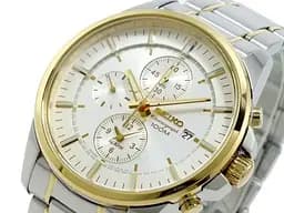 Годинник Seiko Chronograph SNAF06P1 alarm, кварц.браслет - мініатюра 2