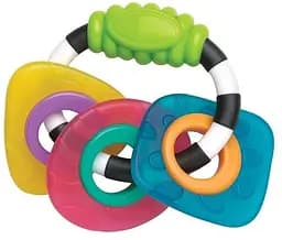 Погремушка-прорезыватель PlayGro Геометрические формы (15406)