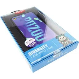 Чохол-накладка PUZOO Glass Printing with TPU Visions iPhone 7/8/SE 2020 Purple - мініатюра 2