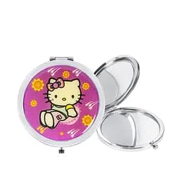 Дзеркало кишенькове косметичне подвійне KIKA Make Up 01-22