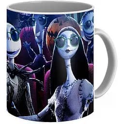 Кухоль GeekLand Кошмар перед Різдвом The Nightmare before Christmas Skellington CP 03.206 330 мл білий - мініатюра 2