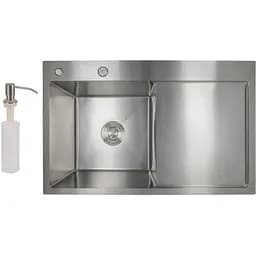 Кухонная мойка Lidz Handmade 3.0/1.0 мм H7849R LDH7849BRUR45591