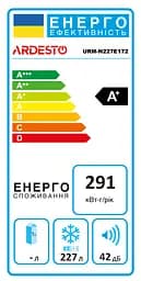 Ardesto Морозильна камера, 172.2x59.5х63.2, 261л, А+, NF, режим холодильника, білий - мініатюра 10