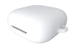 Чохол-накладка DK Silicone Candy Friendly з карабіном для Oppo Enco W51 (white) - мініатюра 2