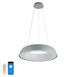 Люстра стельова LED Levistella 797MD6018 (480) DGY, 70W, 480х90 мм, три режими світла, пульт, сучасний стиль