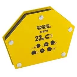 Магнітний фіксатор утримувач для зварювання Mastertool 23 кг трапеція