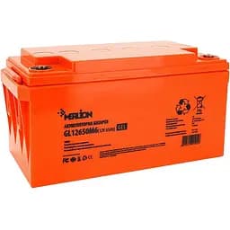 Аккумуляторная батарея гелевая GEL Merlion GL-12650M6 12V 65 Ah