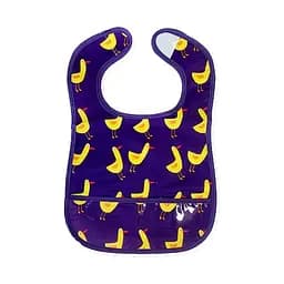 Дитячий слинявчик клейончатий Mega Zayka MGZ-0601(Violet) на липучці