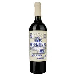 Вино Vinas Argentinas Malbec червоне сухе 0.75 л