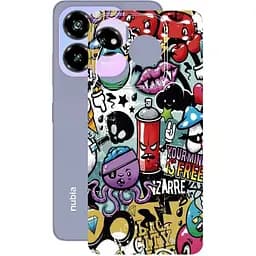 Захисна плівка StatusSKIN для ZTE Nubia V60 Design Корпус Вініл Графіті