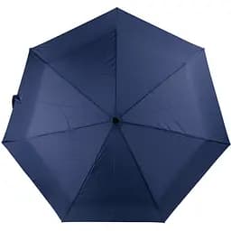 Жіноча складана парасолька повний автомат Happy Rain 96 см синя