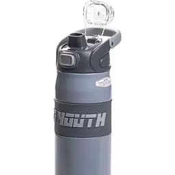 Термос спортивний TO YOUTH 680 мл з мундштуком, сірий Yiwu HP-14-54G - мініатюра 5