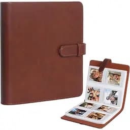 Фотоальбом для Fujifilm Instax Square SQ1, SQ6, SQ40, SQ20, SQ10, SP3, SQ Link на 288 фото, коричневий 