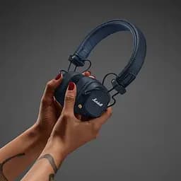 Комплект навушники Marshall Major V Midnight Blue Original + Кейс (Підтримка офіційного додатку)(1008144) - мініатюра 7