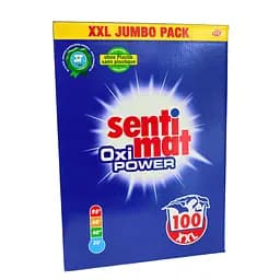 Пральний порошок Sentimat Oxi Power 5.5 кг 100 прань Plasticfree Washing Powder All Textiles