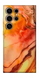 Чохол Demsky Червоний корал мармур для Samsung Galaxy S25 Ultra