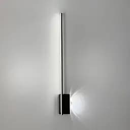 Бра Line F у чорному корпусі із лінзами по правій стороні 80 см Арт. WJ 011/800 L BK