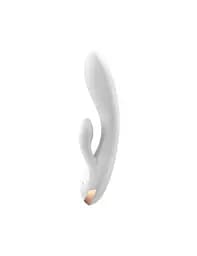 Вібратор-кролик Satisfyer Double Flex White Satisfyer SO6095 92388