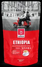 Ethiopia CAFFEIN кава мелена моносорт 0.25 кг Гейзер