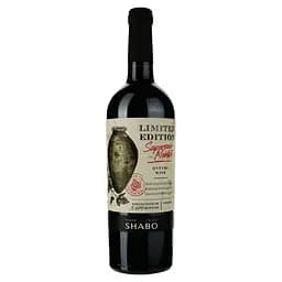 Вино Shabo Limited Edition Saperavi-Merlot красное сухое 0.75 л