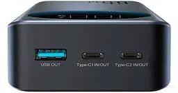 УМБ Joyroom 30000mAh 65W USB-A 2xUSB-C In/Out,PD,QC3.0 Black - мініатюра 5