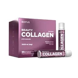 Бьюти коллаген Beauty Collagen Biotus, 5000 мг вкус вишни 30 флаконов каждый по 25 мл