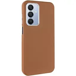 Чохол Epik шкіряний Leather Case Metal Buttons для Samsung Galaxy A25 5G Brown
