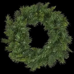 Венок искусственный декоративный Triumph Tree Forest frosted зеленый 45 см