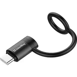Перехідник Lightning F to USB-C M black ColorWay (CW-AD-CL2)
