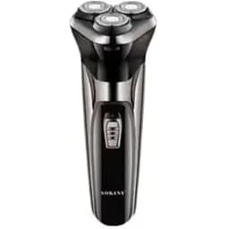 Чоловіча бритва тример 3 в 1 Sokany SK-9917 акумуляторна електробритва для чоловіків Чорний 5 Вт